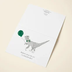 A Dinosaur and His Balloon