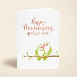Anniversary Love Birds