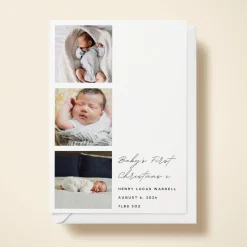 Baby's First Christmas Photo