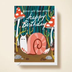 Belated Birthday Snail