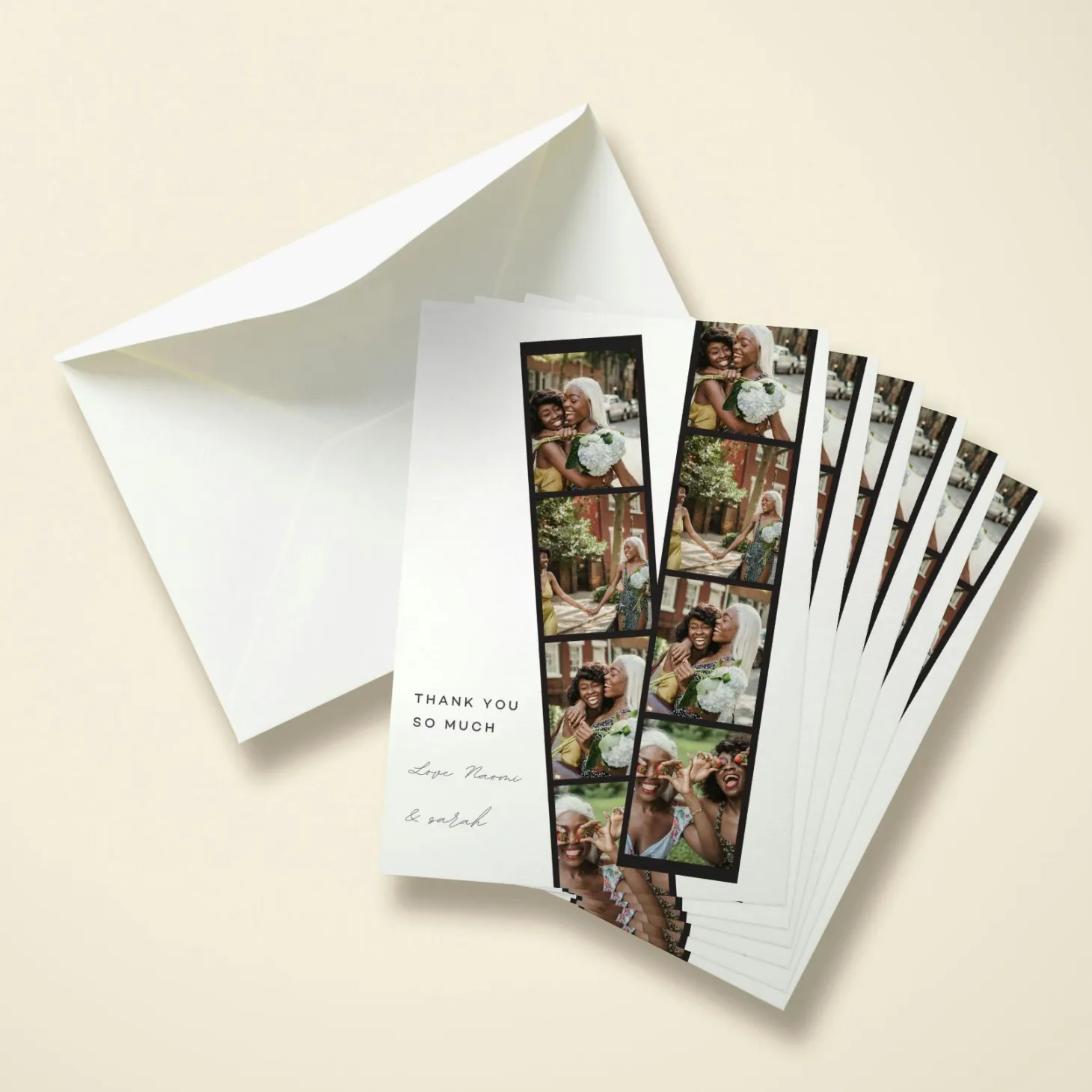Big Thank You Photo Strip