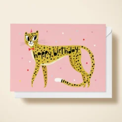 Birthday Cheetah
