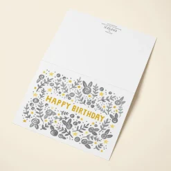 Birthday Florals & Stars