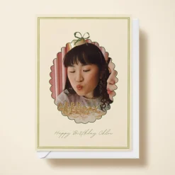Birthday Scallop Bow