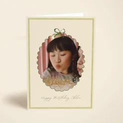 Birthday Scallop Bow