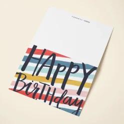 Birthday Stripes