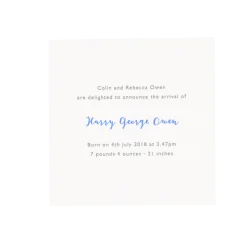 Blue Scallop Border