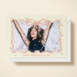 Bow Birthday Photo