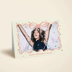 Bow Birthday Photo