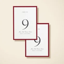 Burgundy Border
