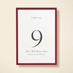 Burgundy Border
