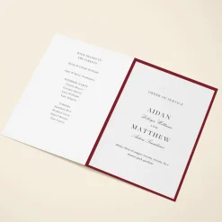 Burgundy Border