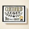 Certified Legit