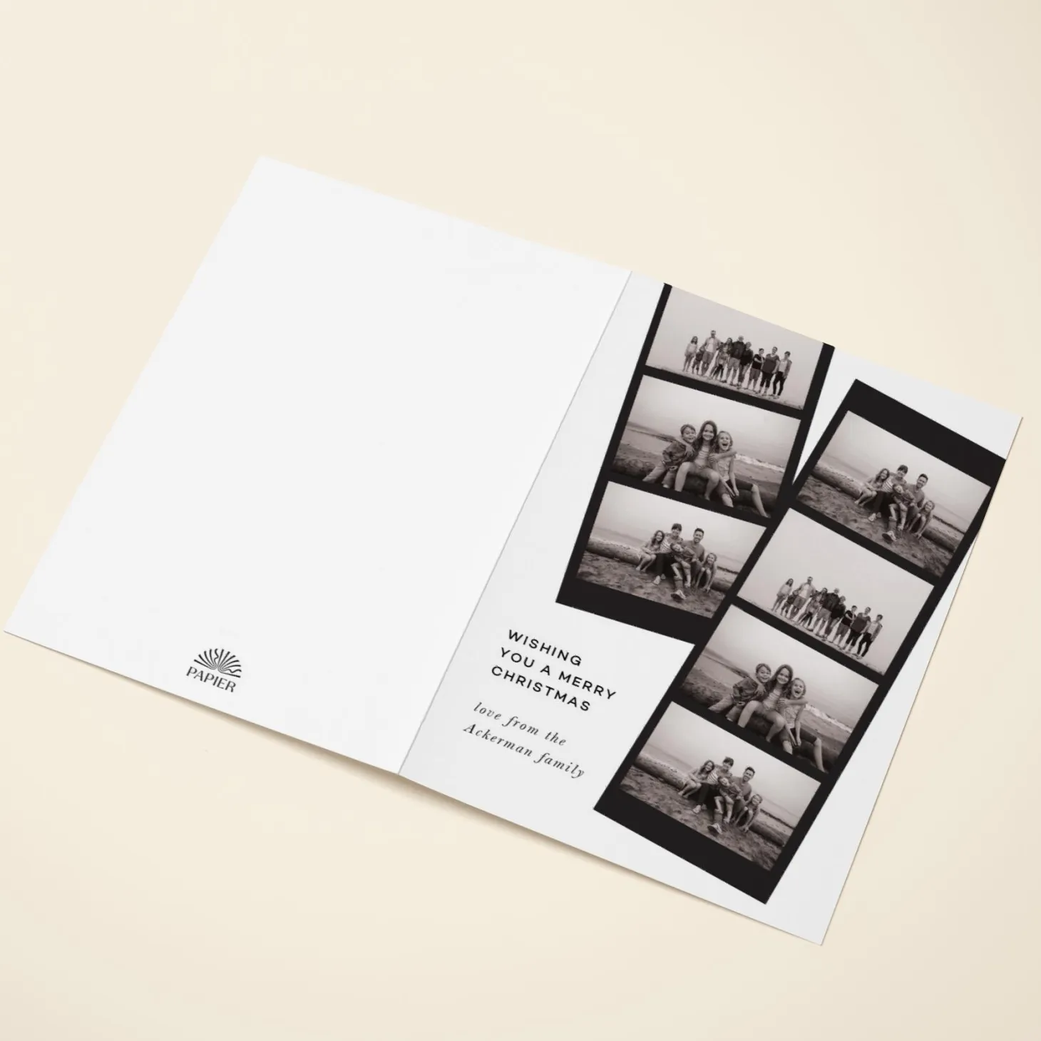 Christmas Photo Strip