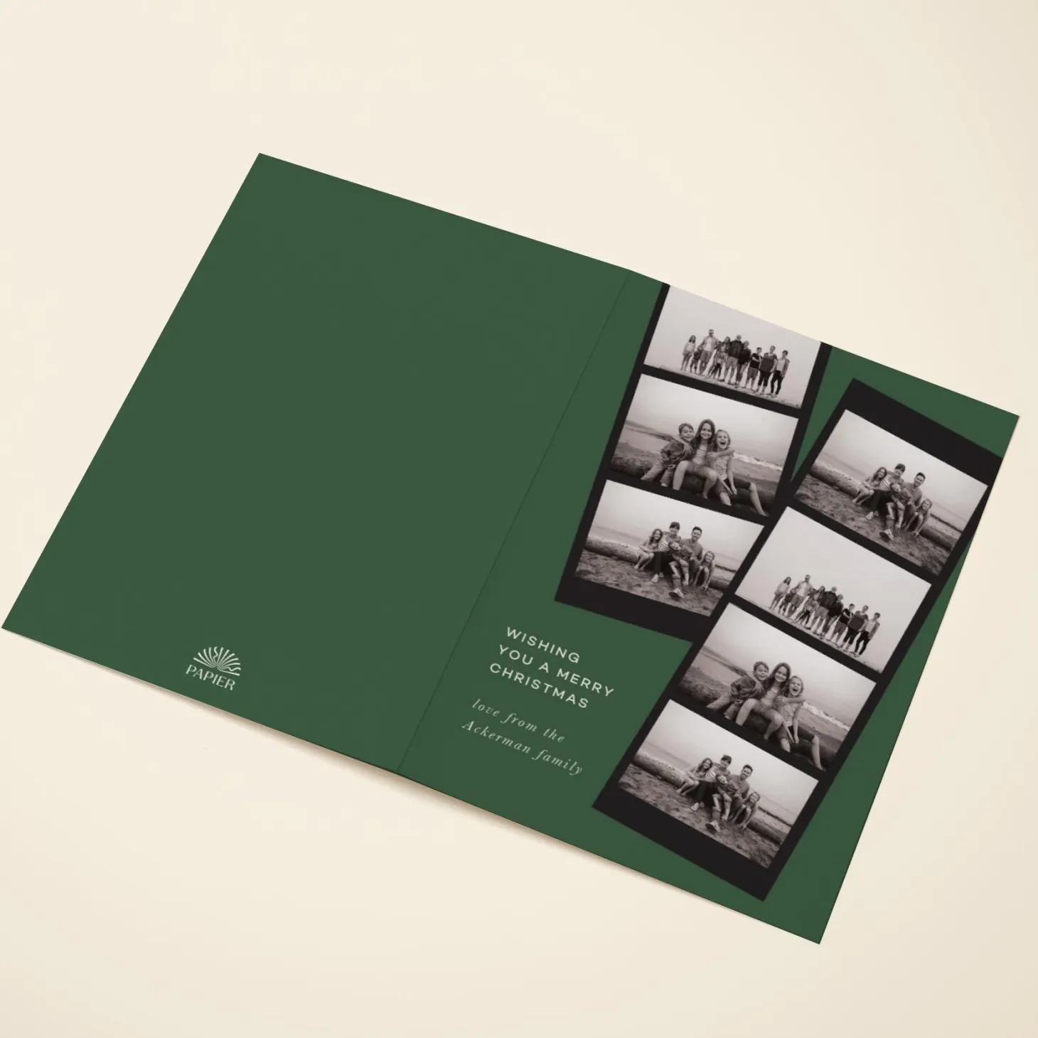 Christmas Photo Strip