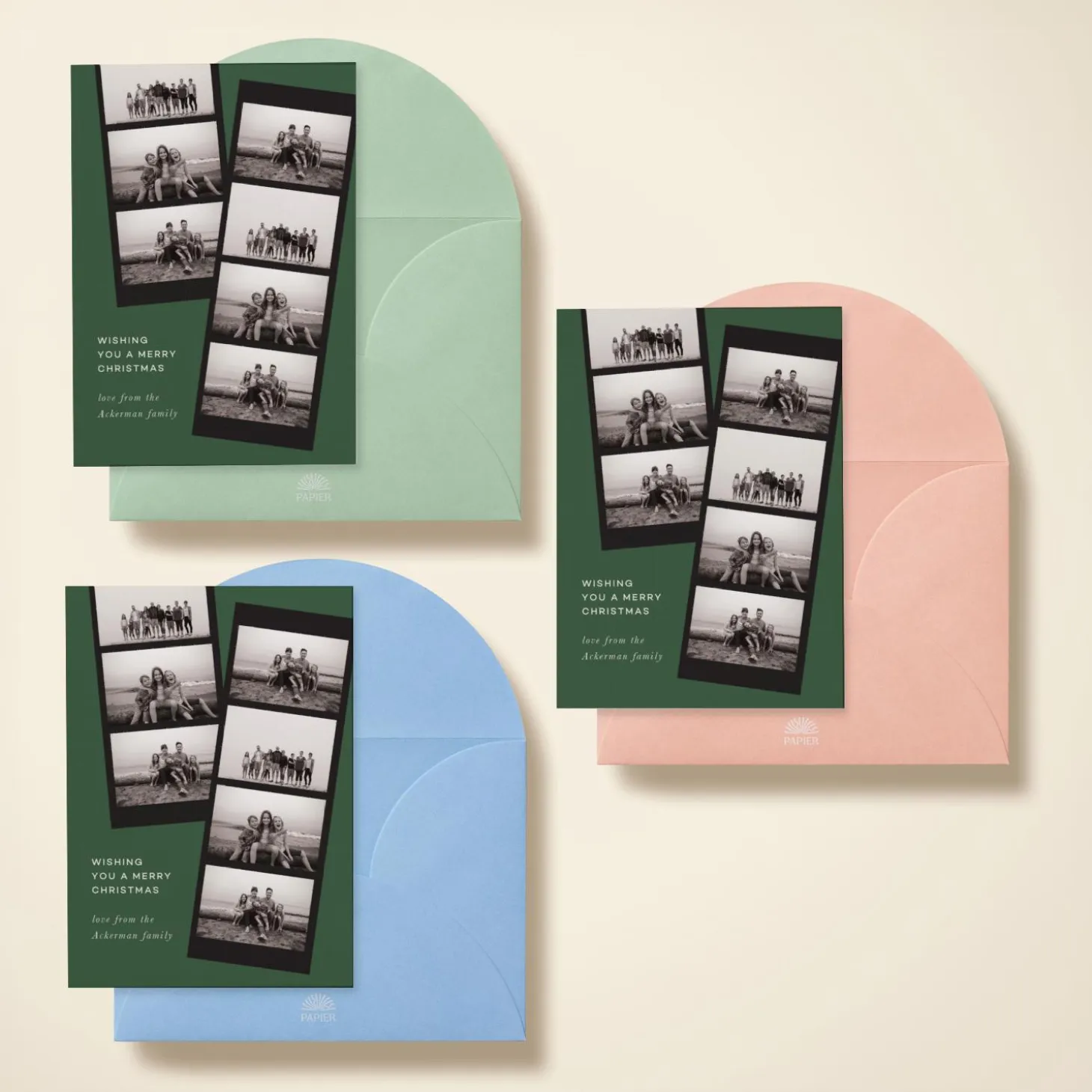 Christmas Photo Strip