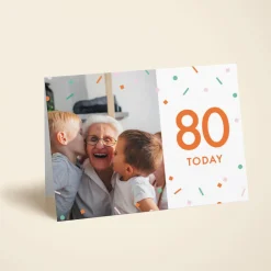 Confetti 80th