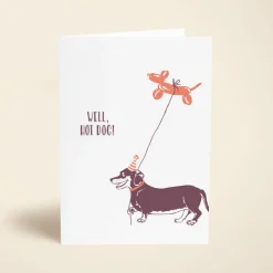 Dachshund & Hot Dog Balloon