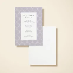Deco Purple Scallop