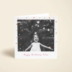 Falling Red Confetti