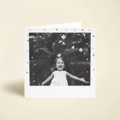 Falling Red Confetti