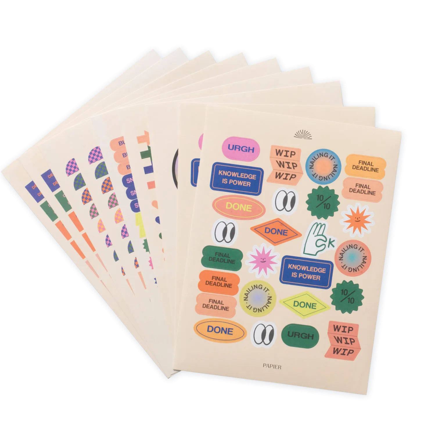 Find the Balance Academic Stickers