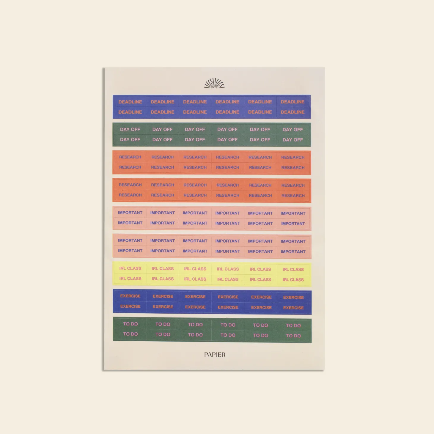 Find the Balance Academic Stickers