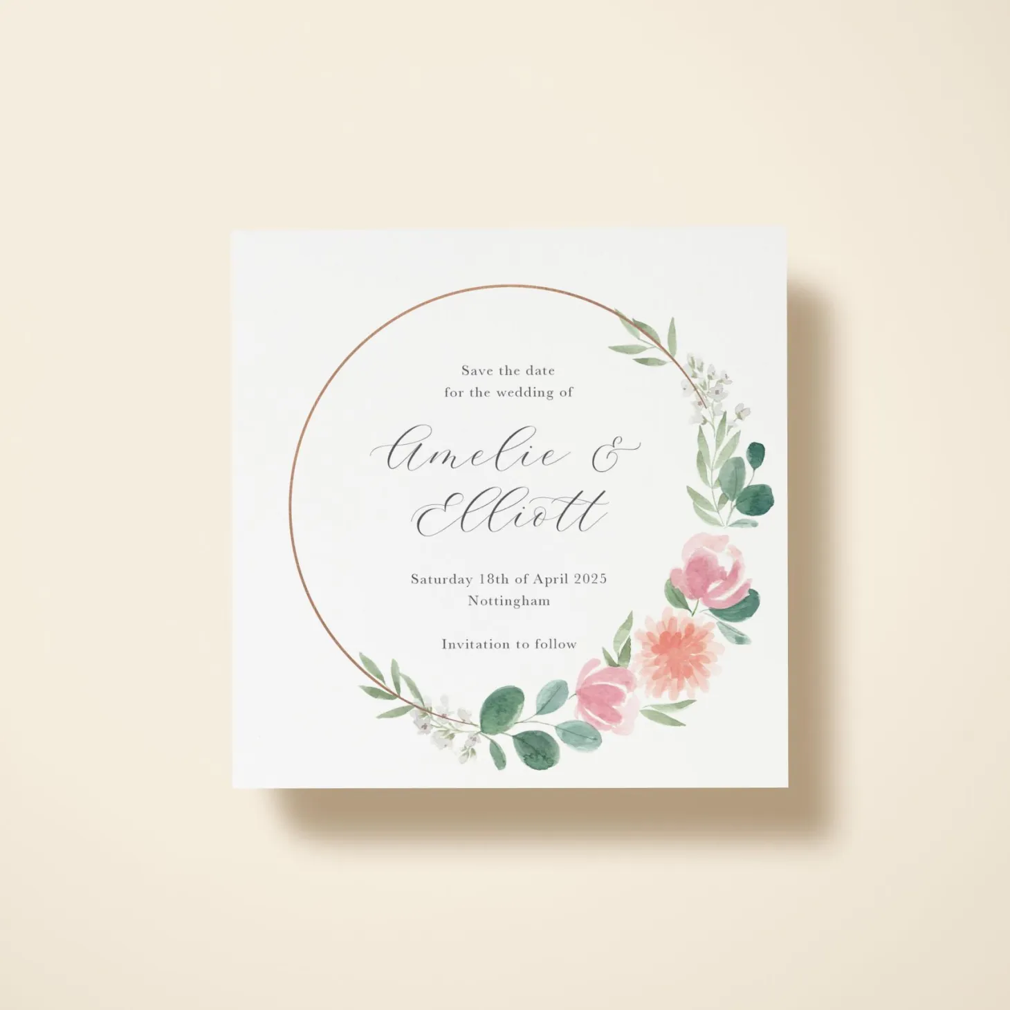Floral Hoop