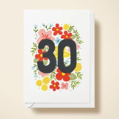 Floral 30th