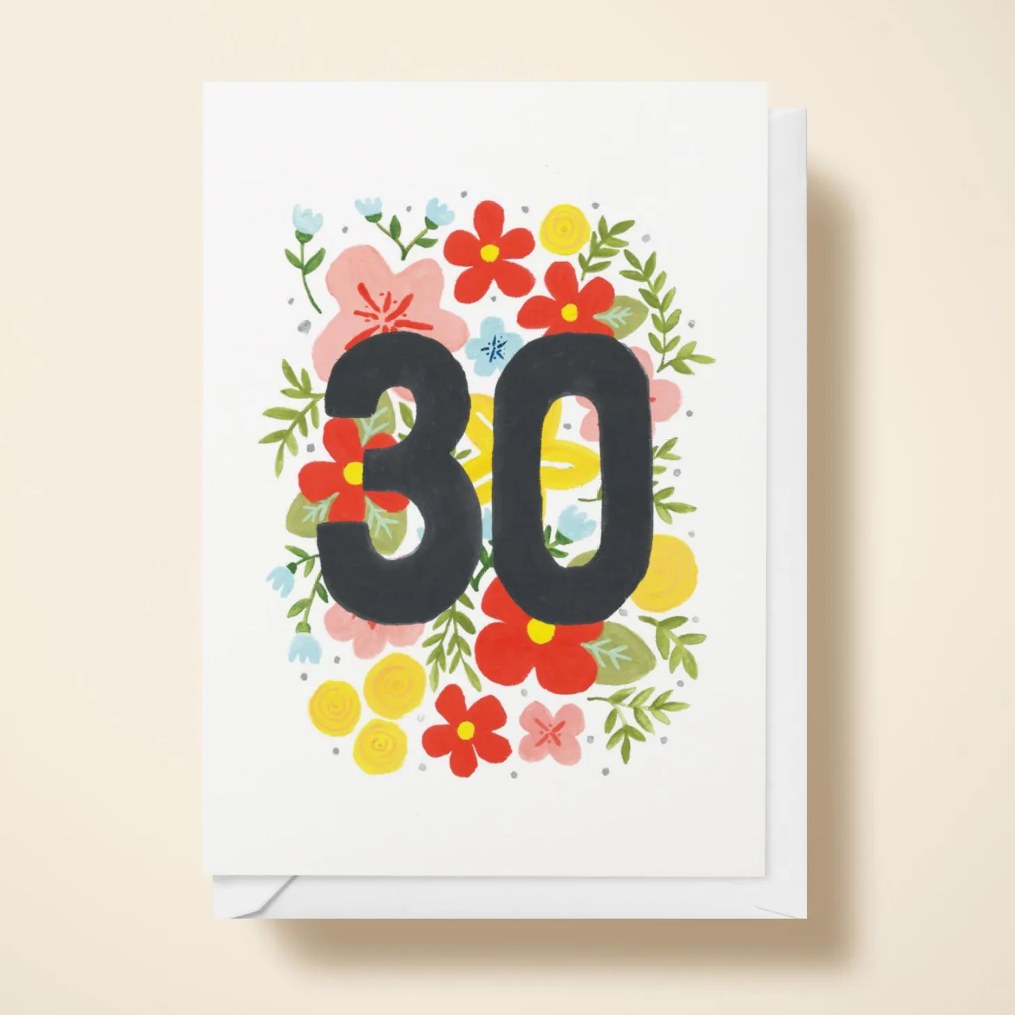 Floral 30th
