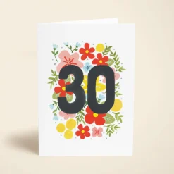 Floral 30th