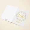 Floral Wreath 100th Birthday