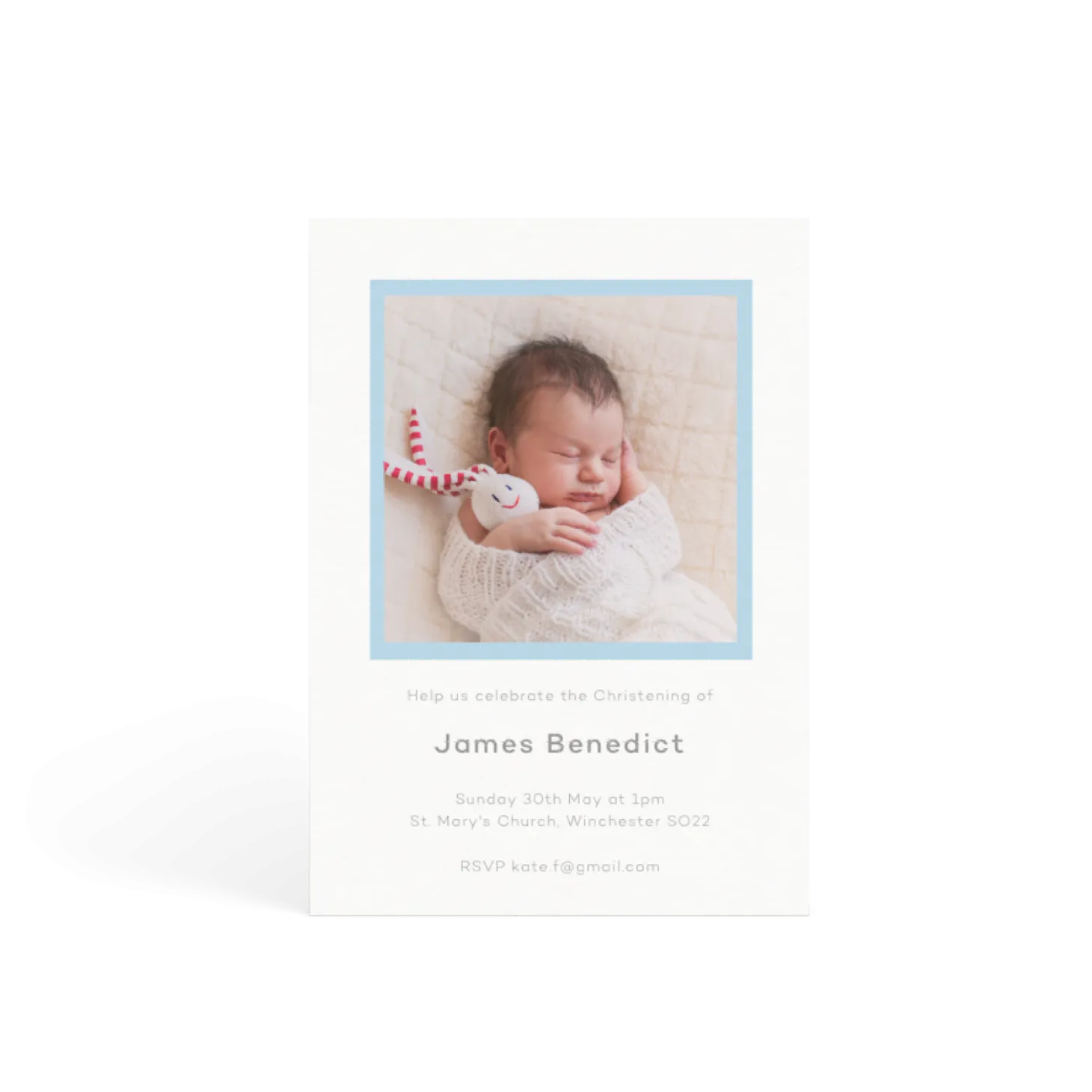 Frame Periwinkle Photo