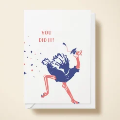 Graduation Ostrich