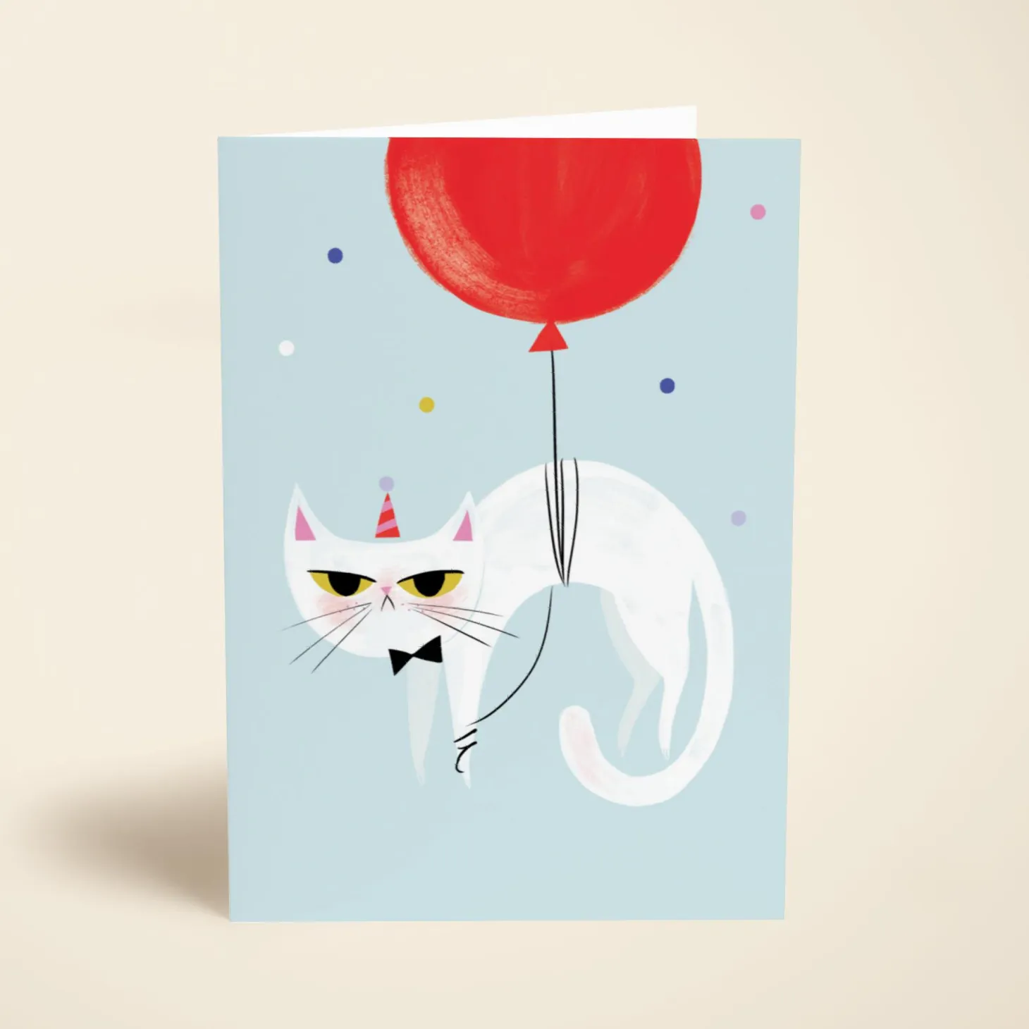 Grumpy Birthday Cat