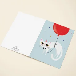 Grumpy Birthday Cat