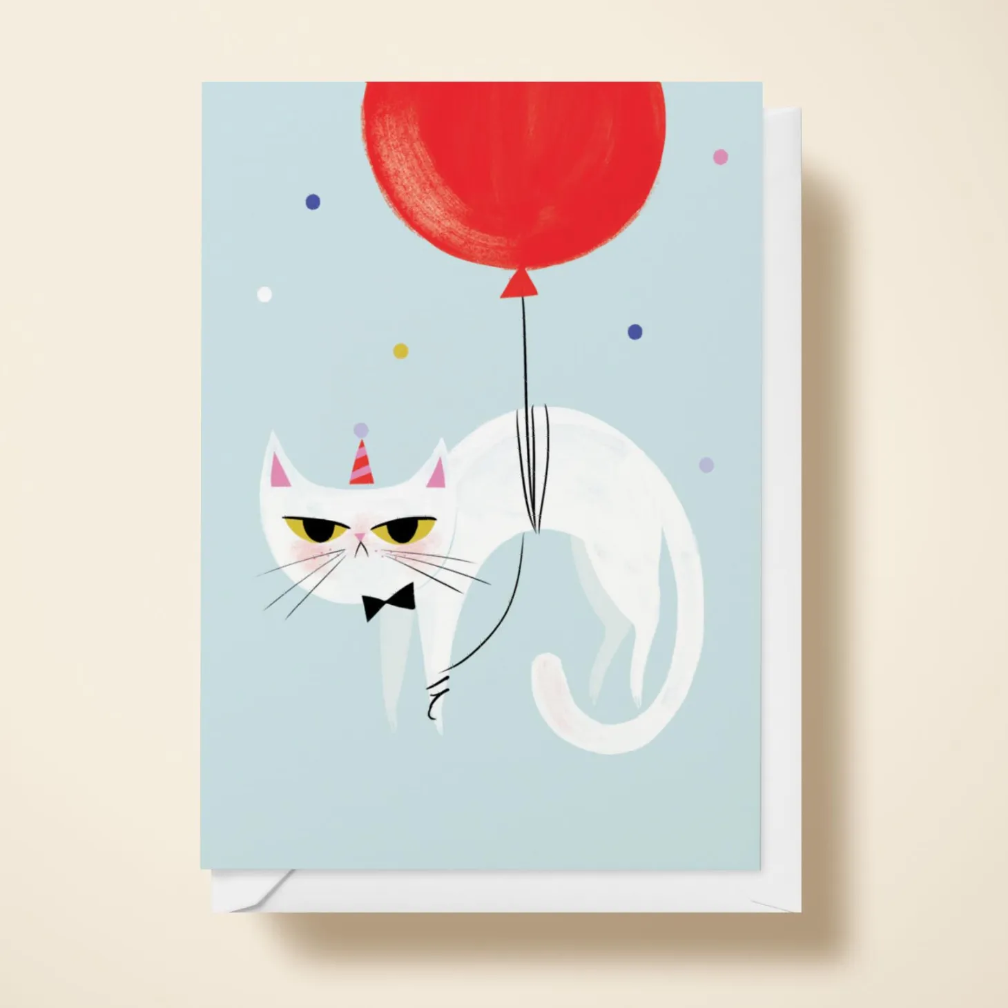 Grumpy Birthday Cat