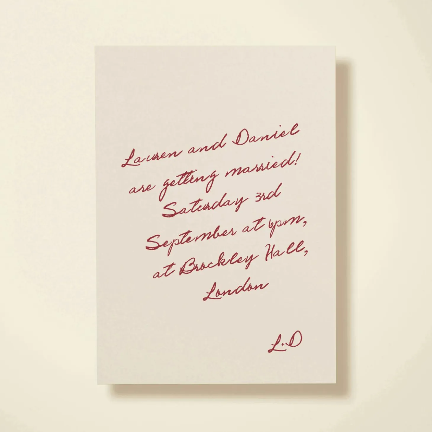 Handwritten
