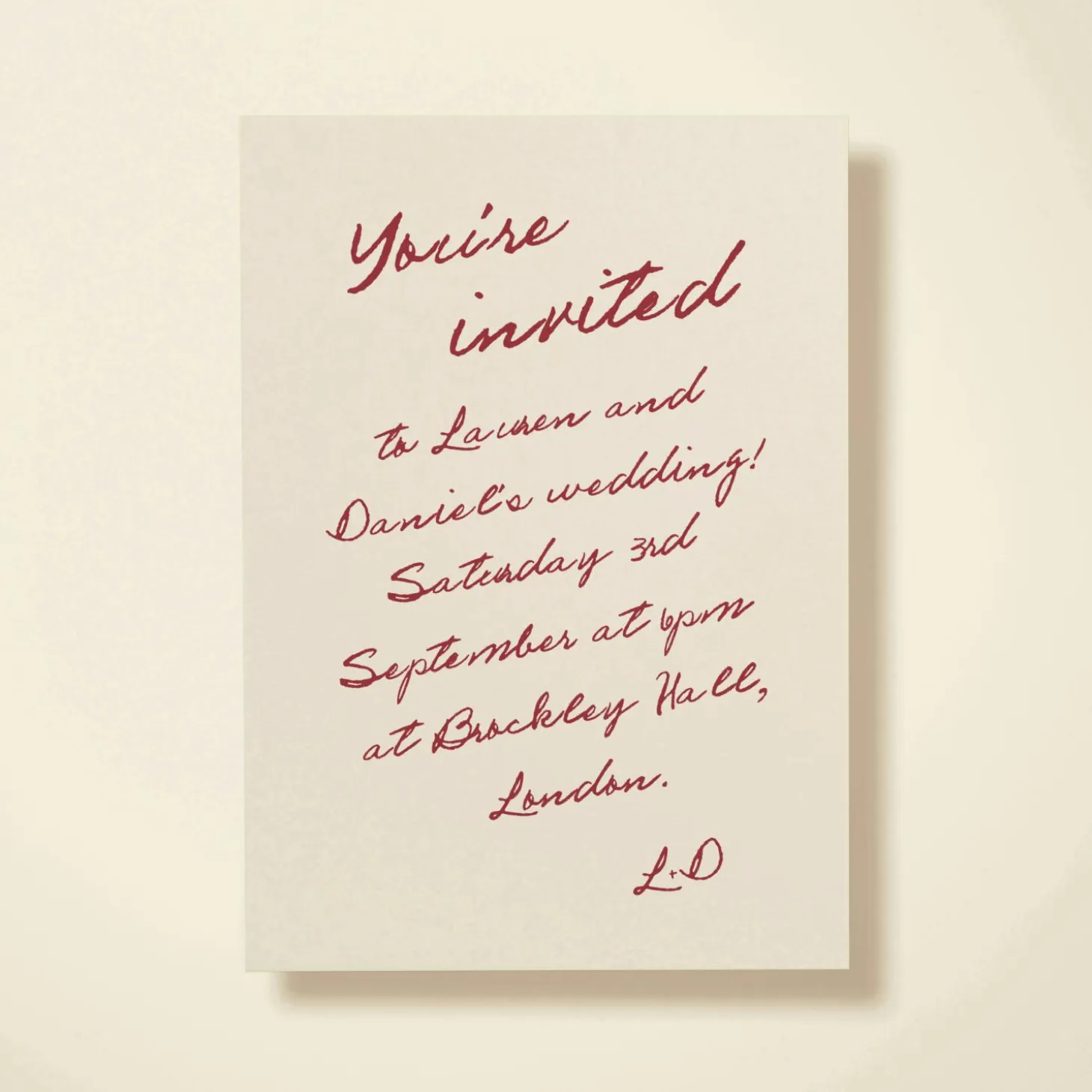 Handwritten