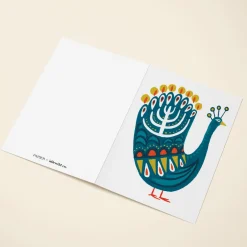 Hanukkah Peacock