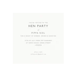 Hen Party Photo Frame