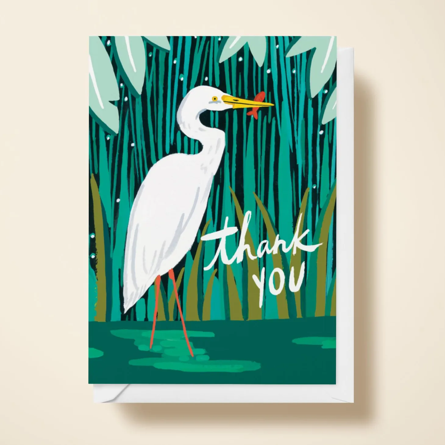Heron With Fish
