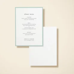Mint Border