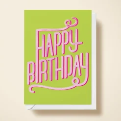 Neon Birthday Lime