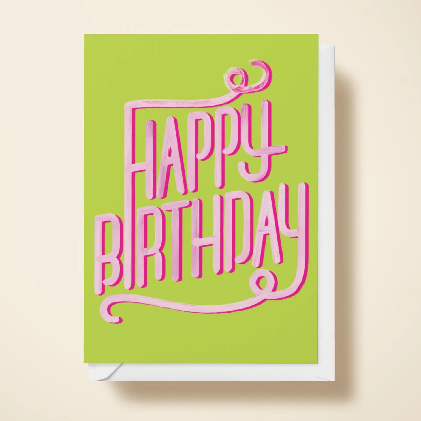 Neon Birthday Lime