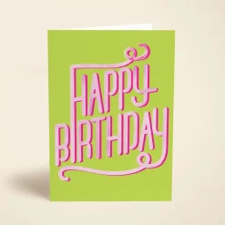 Neon Birthday Lime