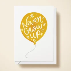 Never Grow Up