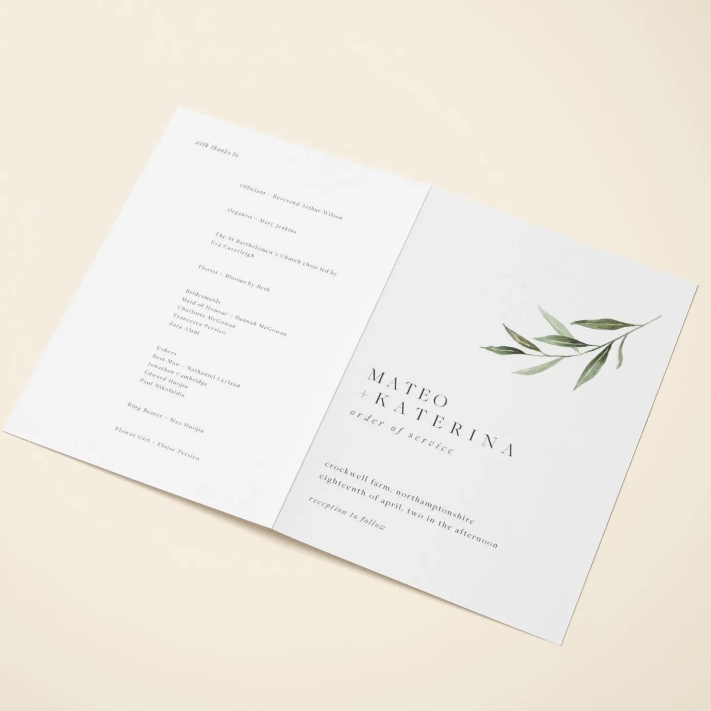 Olive Sprig