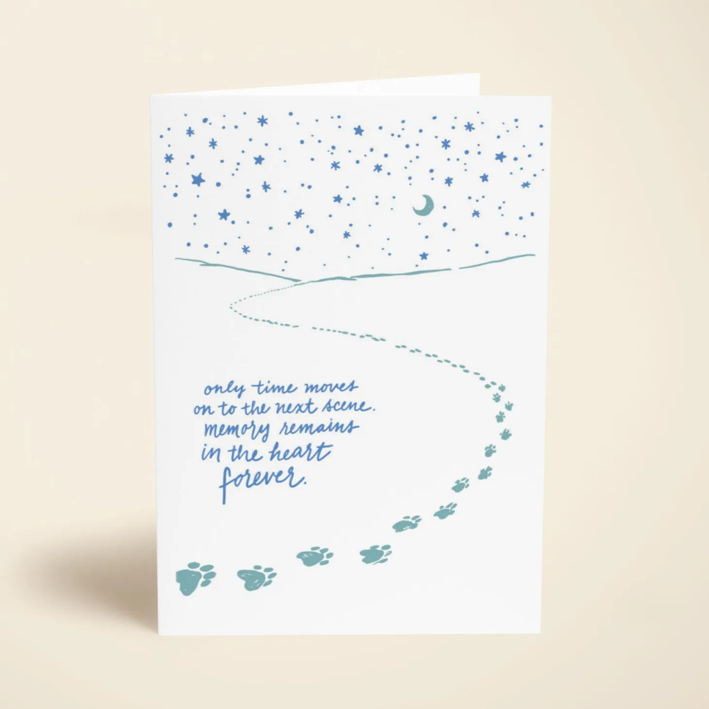 Paw Prints Under The Stars