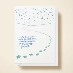Paw Prints Under The Stars